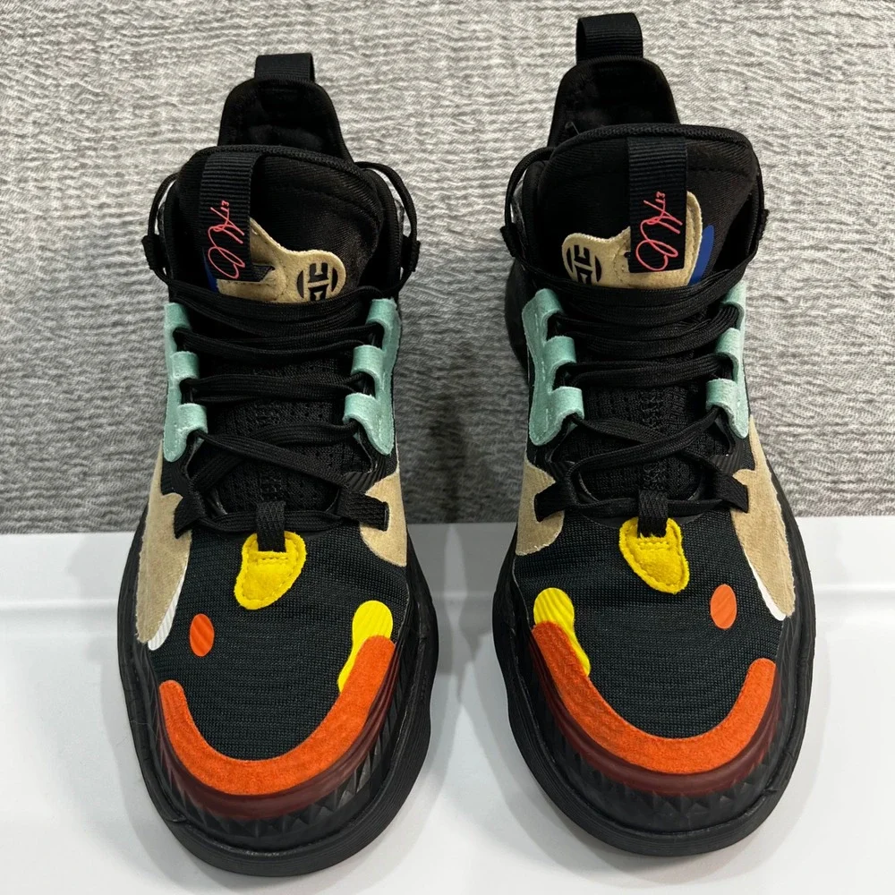 Adidas Harden Vol. 5 Futurenatural‎ Basketball Shoes Mens Youth 4.5 Black Multi